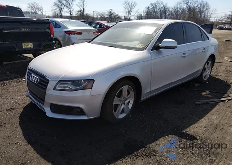 2009 Audi A4 2.0T Premium z USA, uszkodzony, nr VIN WAUSF78K29N040132